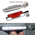 thumbnail image 5 of Daytime Running Lights LED Wind Car Lights Wind Powered Daytime Running Lights with 8 High-Brightness LEDs and 8-Blade Turbine for Cars Trucks SUVs Motorcycles,Blue(1PCS) JASKFLY, 5 of 9