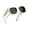 02-White Frame/Grey Lens, variant on Large Polarized Fit Over Glasses Sunglasses For Women Men, Oversized Trendy Square Shades For Driving(White)