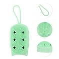 thumbnail image 3 of Unique Bargains 1 Pc Cartoon Owl Bath Brush Shower Brush Green, 3 of 6