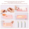 thumbnail image 6 of Plastic Twist up Lip Balm Tube Compact Multipurpose Empty Lipstick Tube With Filling Tray Spatula for DIY Chapstick Solid Perfume, 6 of 10