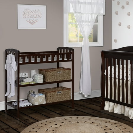 Dream On Me Emily Changing Table - Espresso Brown
