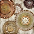 thumbnail image 2 of Selkirk, Edward 15x15 Black Ornate Wood Framed with Double Matting Museum Art Print Titled - Native Circle I, 2 of 4