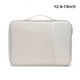 thumbnail image 5 of Sidaley Funda protectora para portátil, bolso protector para portátil, cierre de cremallera, bolsa de transporte de nailon para ordenador, Carpetas de archivos Blanco 12.9-13 pulgadas, 5 of 6