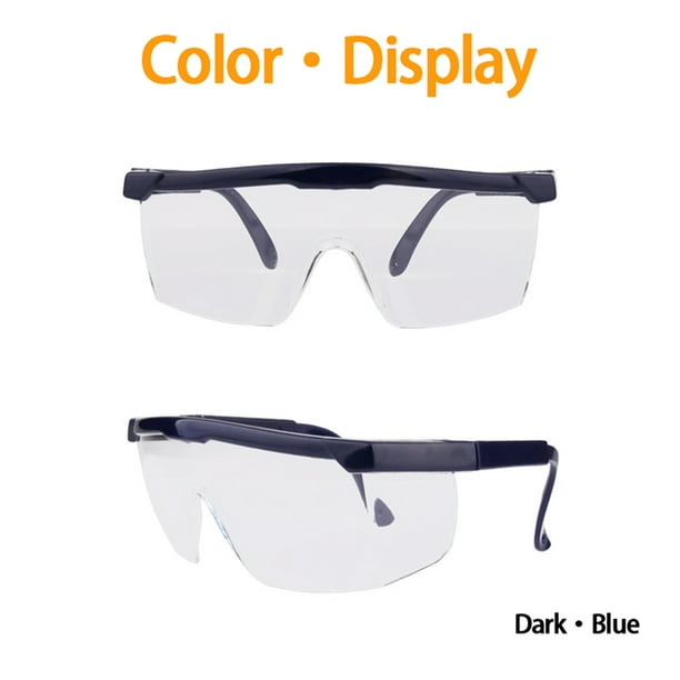 Gafas De Seguridad polvo Gafas De Laboratorio Gafas De Proteccion Azul Sunnimix Gafas de seguridad laboral Walmart en linea
