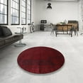 thumbnail image 3 of Ahgly Company Indoor Rectangle Traditional Dark Scarlet Red Persian Area Rugs, 8' x 12', 3 of 6