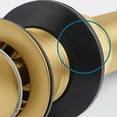 thumbnail image 4 of Fithood Bathroom Sink Drain Vanity Sink Drain with Strainer Basket Brushed Gold, 4 of 5