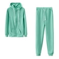 thumbnail image 1 of Puntoco Mujer Color Sudadera con capucha y pantalón Chándal Traje deportivo Liquidación Puntoco Puntoco-7742, 1 of 7