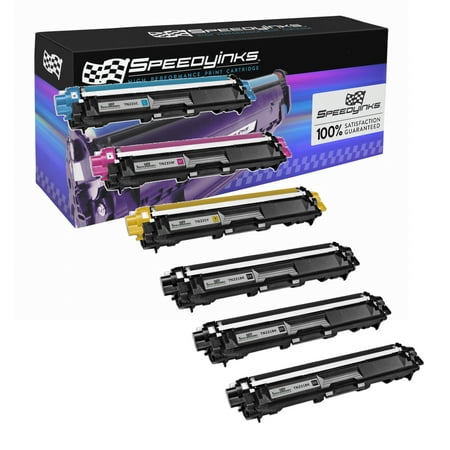 5300 Magenta Toner - SpeedyInks - Brother Compatible TN221 / TN225 Toner Cartridge 3 Black TN221BK, 1x Cyan TN225C, 1 Yellow TN225Y, 1 Magenta TN225M for HL-3140CW, HL-3170CDW, MFC-9130CW, MFC-9330CDW & MFC-9340CDW