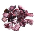 thumbnail image 1 of Fire Glass for Fire Pit, 2-3mm(1/9") High Luster Natural Glass Rocks, Purple, 1 of 3