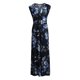 thumbnail image 2 of Vestido Largo Con Cuello En V Floral Bohemio De Las Mujeres De La Moda Vestido Largo Con Cordones Holiday Beach Plus Size Swing 3XL Zulema Vestido largo de Boho, 2 of 8