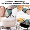 thumbnail image 7 of Pofeuu Celestial Cat And Flowers Print Thickened Mini Silicone Oven Mitts Heat Resistant, Rubber Oven Mitt Gloves, Finger Pinch Grips, Pot Holder, Silicone Potholder, 7 of 7