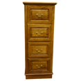 thumbnail image 2 of Crafters and Weavers Legacy 4 Drawer File Cabinet - Light Brown Walnut, 2 of 3