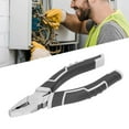thumbnail image 1 of Wire Pliers 6 Inch Wire Cable Cutter Electrical Compact Cutting Plier High Carbon Steel Jaw Pliers Wire Stripping Tool, 1 of 7