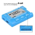 thumbnail image 4 of Comprobador De Voltaje De Batería, Comprobador De Servo Probador De Batería Multifuncional Para Medir Voltaje YLSHRF Battery Checker Meter, 4 of 8