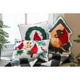 thumbnail image 4 of Evergreen Cardinals Branch Lumbar Pillow, 4 of 8