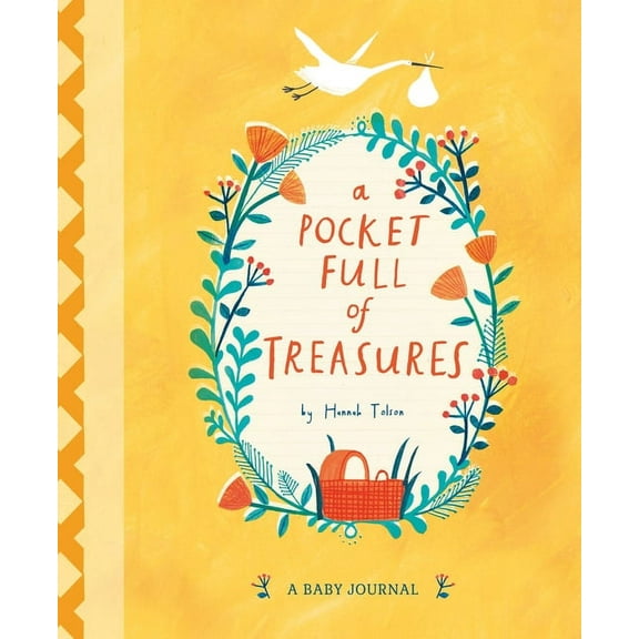A Pocket Full of Treasures : A Baby Journal (Hardcover)
