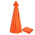 thumbnail image 2 of Screenshot Of Order, Minimum Batch Of 10 Outdoor Parasol, Courtyard Umbrella Replacement Umbrella -no Umbrella Frame Orange Suitable For 2.7m 6 Ribs, 2 of 8