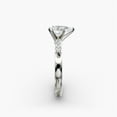 thumbnail image 3 of First Jewel Pear Cut 1.7 Ct Lab Created Diamond Ring - 14K White Gold Plated Wedding Anniversary Jewelry - Women's Engagement Ring - New Year Wedding Gift for Her, 3 of 3