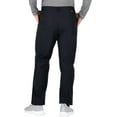 thumbnail image 3 of Gerry Men's Water Resistant Fleece Lined Stretch Pants with Zip Pockets and Adjustable Hem, Black (34W x 34L), 3 of 3