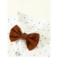 thumbnail image 4 of WESIDOM Toddler Boy Clothes Gentleman Shirt Short Suspender Pants Bowtie Formal Outfits 3pcs 1-5T, 4 of 9