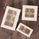 thumbnail image 4 of Muyoka 10 paquetes de cajas para cupcakes, soportes para cupcakes con capacidad para 6 cupcakes estándar, contenedores para cupcakes con ventana transparente, cajas marrones para cupcakes a granel, so Muyoka Hogar, 4 of 7