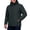 Gray, variant on Vxararl Waterproof Jacket Hood Jackets with Zipper Pockets Lightweight, Breathable, Rain Shell Coat for Running Hiking Cycling Travel Windbreaker Jackets for Men Dark Gray L