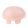 thumbnail image 2 of Cuero Cabelludo De Cabeza Suave De Muñeca Pulgadas Para Muñeca Blanco Sunnimix Cuero cabelludo de cabeza de muñeca, 2 of 6