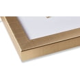 thumbnail image 4 of Old Town 4pk- 12x12 Matted Square Gallery Picture Frames (Gold, 12x12), 4 of 7