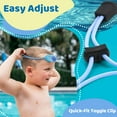 thumbnail image 2 of Vvinca Kids Swim Goggles with Bungee Strap for Ages 3-14, 2 of 8