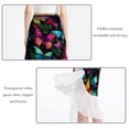 thumbnail image 2 of Butterfly Stunning Chiffon Women's Summer Beach Dresses with Polyester Straps, 2 of 6