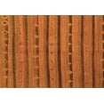 thumbnail image 1 of Ahgly Company Indoor Rectangle Abstract Orange Contemporary Area Rugs, 7' x 10', 1 of 1