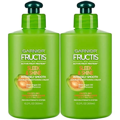 Crema acondicionadora sin enjuague Garnier Fructis Sleek & Shine