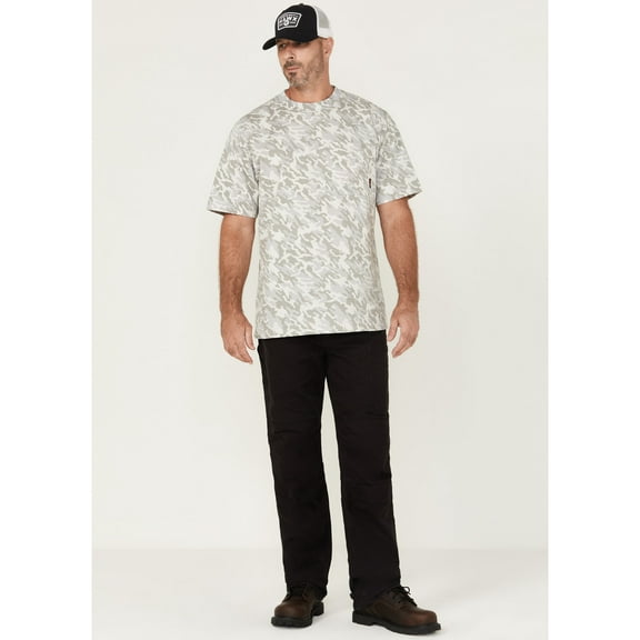 Hawx Work Gear Men's Auger Brushed Duck Stretch Canvas Pants - HXFA24P93-BLK 32W x 30L