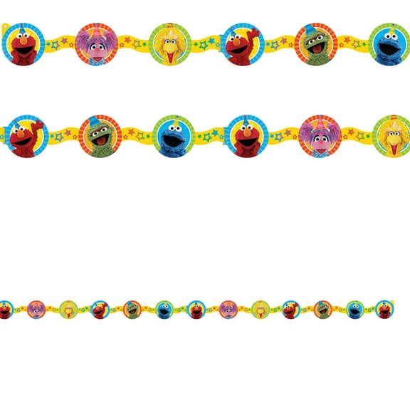 Sesame Street Paper Garland (Each)