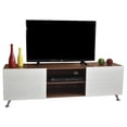 thumbnail image 2 of Mueble para TV Parota Blanco Centro de entretenimiento Hogare Italy, 2 of 7