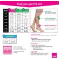 thumbnail image 3 of mediven comfort for Men & Women, 15-20 mmHg Calf High Closed Toe Compression Stockings, Chocolate, VII-Petite, 3 of 5