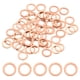 thumbnail image 1 of Uxcell Paquete de 100 Arandelas de Cobre, Arandelas de Sellado de Cobre Métricas M8x12x1mm para Tornillos y Tuercas para Automóviles, 1 of 6