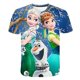 thumbnail image 1 of Camiseta para niños de Anna Elsa, camisetas para niños y niñas, camisetas para niños y bebés, camisetas de dibujos animados para niños pequeños, ropa corta de 4 a 14 años 8T Gao Jinjia LED, 1 of 2