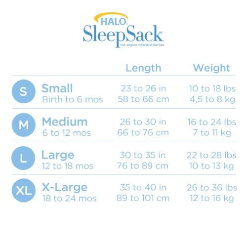 halo cotton sleepsack large