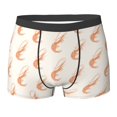 thumbnail image 6 of Men's Boxer Briefs, Shrimp No.9019 Soft Comfy Mens Underwear Boxer Briefs Breathable With Widen Waist, 6 of 7