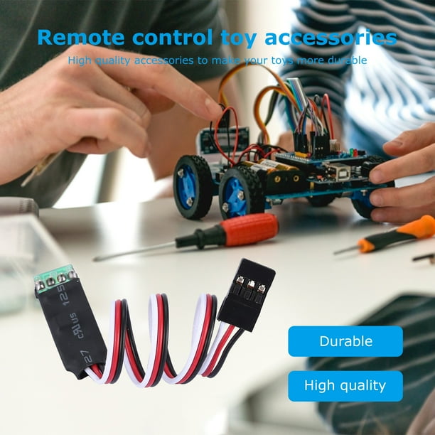 Sistema de controlador de luz LED CH3 para 1/12 1/10 1/8 1/5 RC Car Axial Scx10 Likrtyny juguetes de los niños