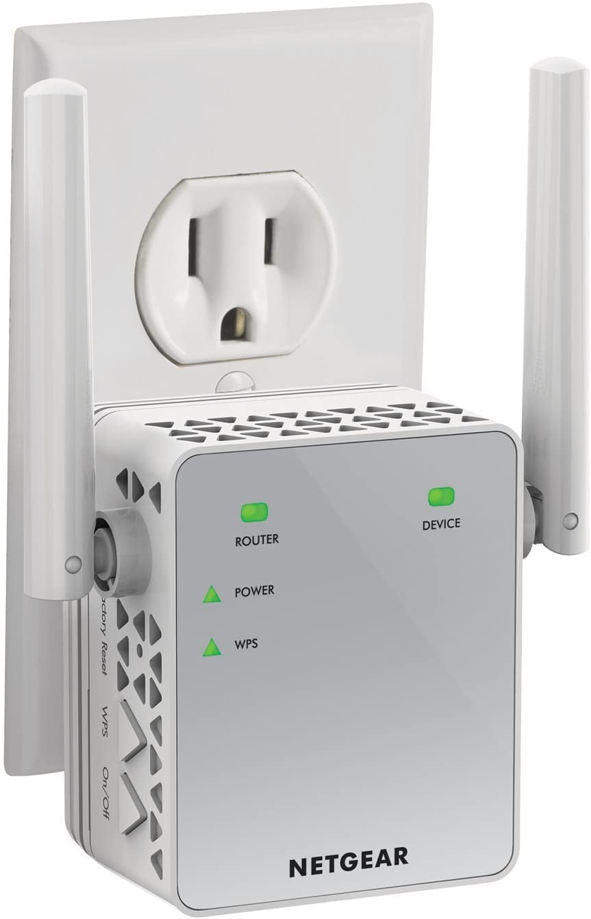 NETGEAR WiFi Range Extender EX3700 Coverage Up To 1000 Sq ft And 15