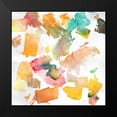 thumbnail image 2 of OnRei 15x15 Black Modern Framed Museum Art Print Titled - Chaotic Squares, 2 of 5