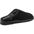 thumbnail image 3 of Hush Puppies Mens Ashton Suede Slippers, 3 of 4