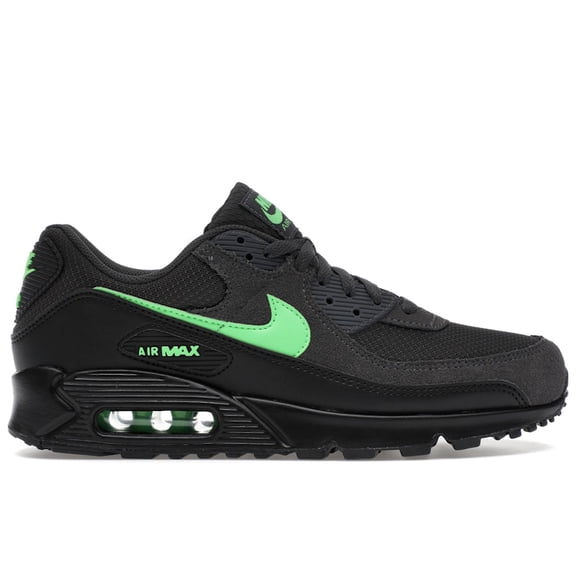 Nike Men's Air Max 90 Black Green Strike Running Shoes, from StockX