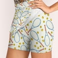 thumbnail image 4 of Pattern With Tennis Rackets With Tennis Balls Women's skirt Sport Skort Skirt With Pocket Fashion Korean Style Skirt 4Xl Skirts, 4 of 6