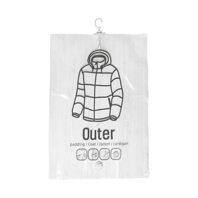 Hanging Vacuum Storage Bags Hanging Vacuum Storage Bags Clothes Storage Bags Reusable Vacuum Storage Bags Can Be Used To Hold Dresses,, Down Jackets And O