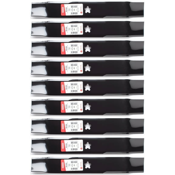 9PK Oregon 95-052 High Lift Blades for 46" AYP 145708, 152443, 157033, 163819