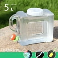thumbnail image 2 of jinwen Contenants de Stockage d'Eau Potable Réservoir de Stockage d'Eau d'Urgence avec Robinet Eau 5 L, 2 of 9