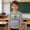 Gray, variant on ATOGUTA 100 Days Of School Shirt Girl Short Sleeve T-Shirts Kids Crewneck Tops Cute Fashion Tees White, Size 3T-10